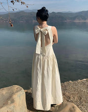 【動画あり】バックリボンスクエアオープンワンピース 2色展開 - select store mirror me【動画あり】バックリボンスクエアオープンワンピース 2色展開202353072mirror meselect store mirror me202353072アイボリーS