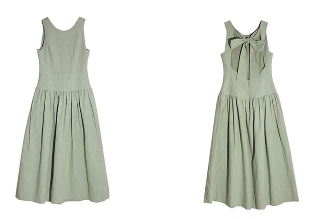 【動画あり】バックリボンスクエアオープンワンピース 2色展開 - select store mirror me【動画あり】バックリボンスクエアオープンワンピース 2色展開202353072mirror meselect store mirror me202353072アイボリーS