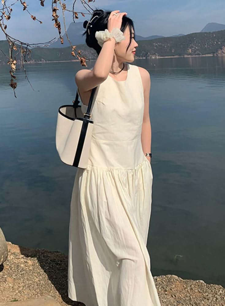 【動画あり】バックリボンスクエアオープンワンピース 2色展開 - select store mirror me【動画あり】バックリボンスクエアオープンワンピース 2色展開202353072mirror meselect store mirror me202353072アイボリーS