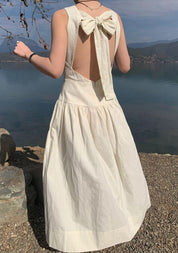 【動画あり】バックリボンスクエアオープンワンピース 2色展開 - select store mirror me【動画あり】バックリボンスクエアオープンワンピース 2色展開202353072mirror meselect store mirror me202353072アイボリーS