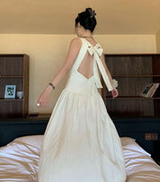 【動画あり】バックリボンスクエアオープンワンピース 2色展開 - select store mirror me【動画あり】バックリボンスクエアオープンワンピース 2色展開202353072mirror meselect store mirror me202353072アイボリーS