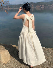 【動画あり】バックリボンスクエアオープンワンピース 2色展開 - select store mirror me【動画あり】バックリボンスクエアオープンワンピース 2色展開202353072mirror meselect store mirror me202353072アイボリーS