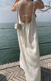 【動画あり】フリンジビジューリラックスマキシワンピース 2色展開 - select store mirror me【動画あり】フリンジビジューリラックスマキシワンピース 2色展開202417458mirror meselect store mirror me202417458ホワイトS