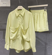 【動画あり】ビタミンカラーシャツ&パンツセットアップ 2色展開 - select store mirror me【動画あり】ビタミンカラーシャツ&パンツセットアップ 2色展開204219935mirror meselect store mirror me204219935イエローS