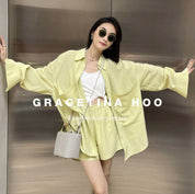 【動画あり】ビタミンカラーシャツ&パンツセットアップ 2色展開 - select store mirror me【動画あり】ビタミンカラーシャツ&パンツセットアップ 2色展開204219935mirror meselect store mirror me204219935イエローS