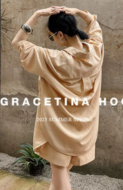 【動画あり】ビタミンカラーシャツ&パンツセットアップ 2色展開 - select store mirror me【動画あり】ビタミンカラーシャツ&パンツセットアップ 2色展開204219935mirror meselect store mirror me204219935イエローS