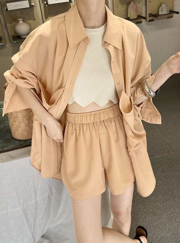 【動画あり】ビタミンカラーシャツ&パンツセットアップ 2色展開 - select store mirror me【動画あり】ビタミンカラーシャツ&パンツセットアップ 2色展開204219935mirror meselect store mirror me204219935イエローS