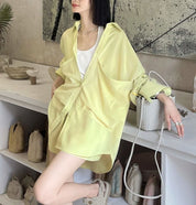 【動画あり】ビタミンカラーシャツ&パンツセットアップ 2色展開 - select store mirror me【動画あり】ビタミンカラーシャツ&パンツセットアップ 2色展開204219935mirror meselect store mirror me204219935イエローS