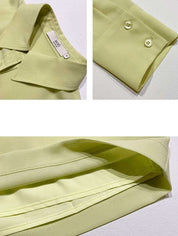 【動画あり】ビタミンカラーシャツ&パンツセットアップ 2色展開 - select store mirror me【動画あり】ビタミンカラーシャツ&パンツセットアップ 2色展開204219935mirror meselect store mirror me204219935イエローS