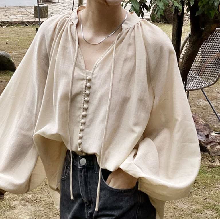 【動画あり】シフォンランタンスリーブブラウス 2色展開 - select store mirror me【動画あり】シフォンランタンスリーブブラウス 2色展開204222495mirror meselect store mirror me204222495ベージュ