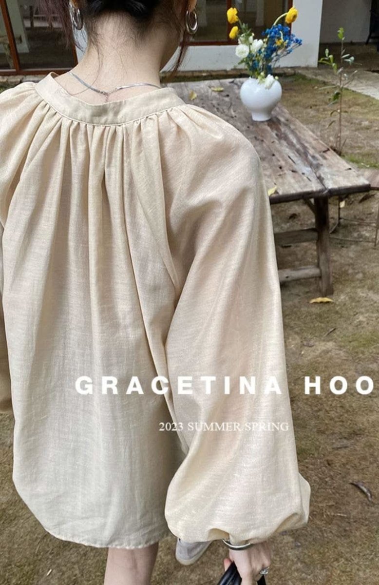 【動画あり】シフォンランタンスリーブブラウス 2色展開 - select store mirror me【動画あり】シフォンランタンスリーブブラウス 2色展開204222495mirror meselect store mirror me204222495ベージュ