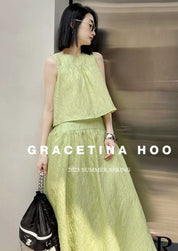 【動画あり】ジャガードフレアスカートセットアップ 2色展開 - select store mirror me【動画あり】ジャガードフレアスカートセットアップ 2色展開204226018mirror meselect store mirror me204226018イエローS