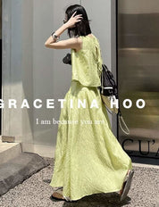 【動画あり】ジャガードフレアスカートセットアップ 2色展開 - select store mirror me【動画あり】ジャガードフレアスカートセットアップ 2色展開204226018mirror meselect store mirror me204226018イエローS