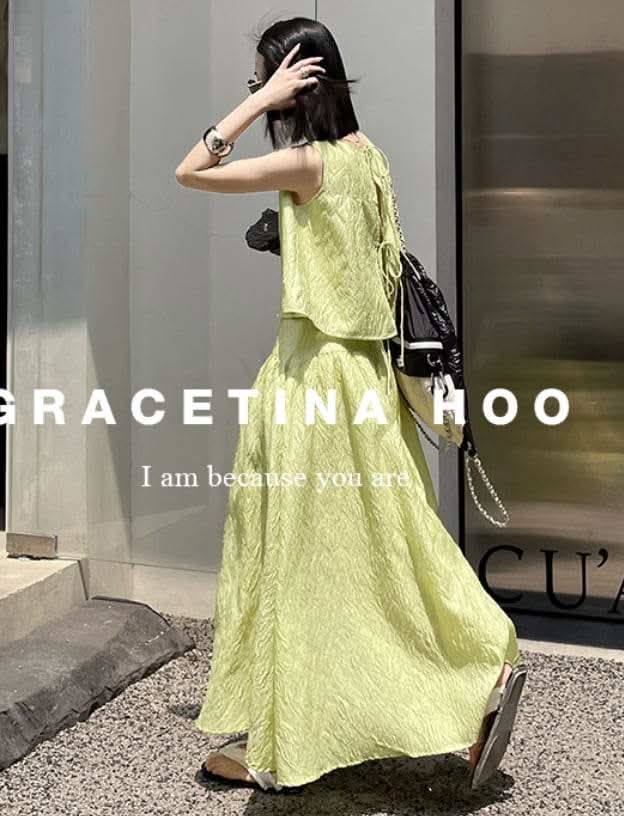 【動画あり】ジャガードフレアスカートセットアップ 2色展開 - select store mirror me【動画あり】ジャガードフレアスカートセットアップ 2色展開204226018mirror meselect store mirror me204226018イエローS