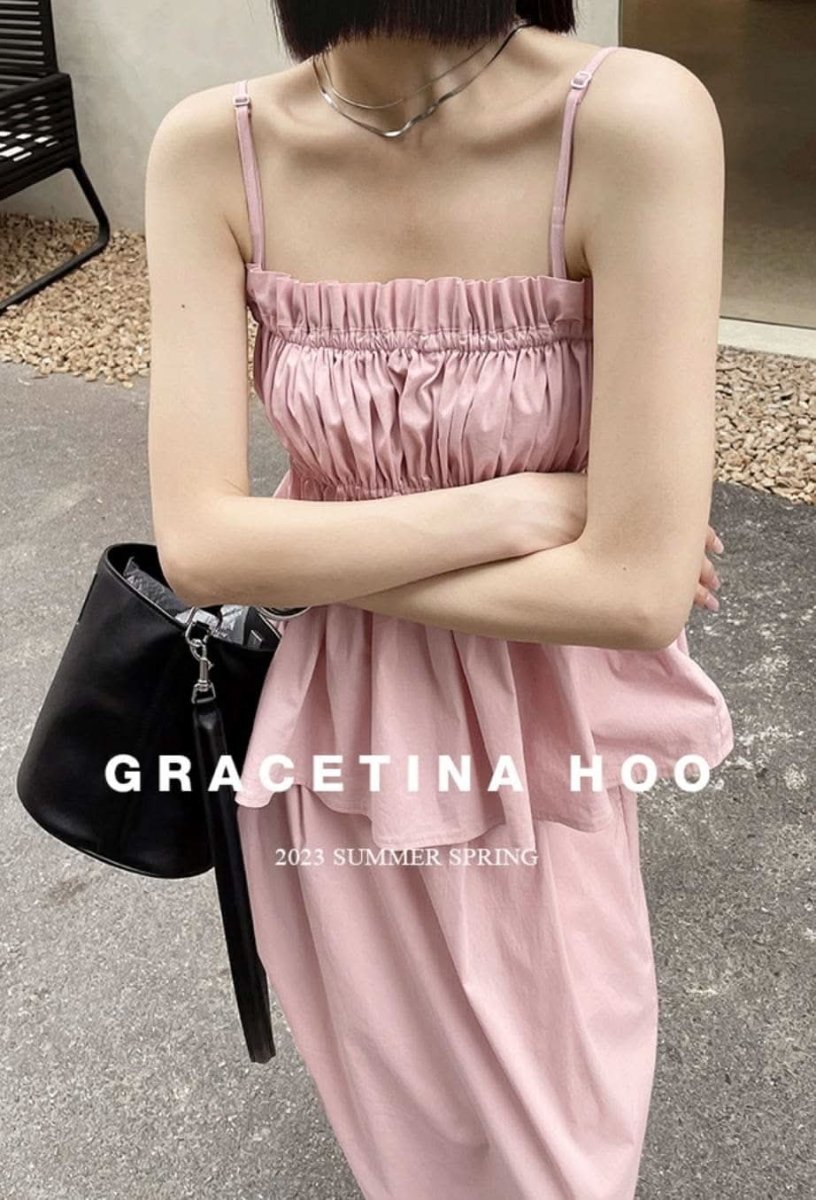 【動画あり】ギャザーキャミスカートセットアップ 2色展開 - select store mirror me【動画あり】ギャザーキャミスカートセットアップ 2色展開204228686mirror meselect store mirror me204228686ピンクS