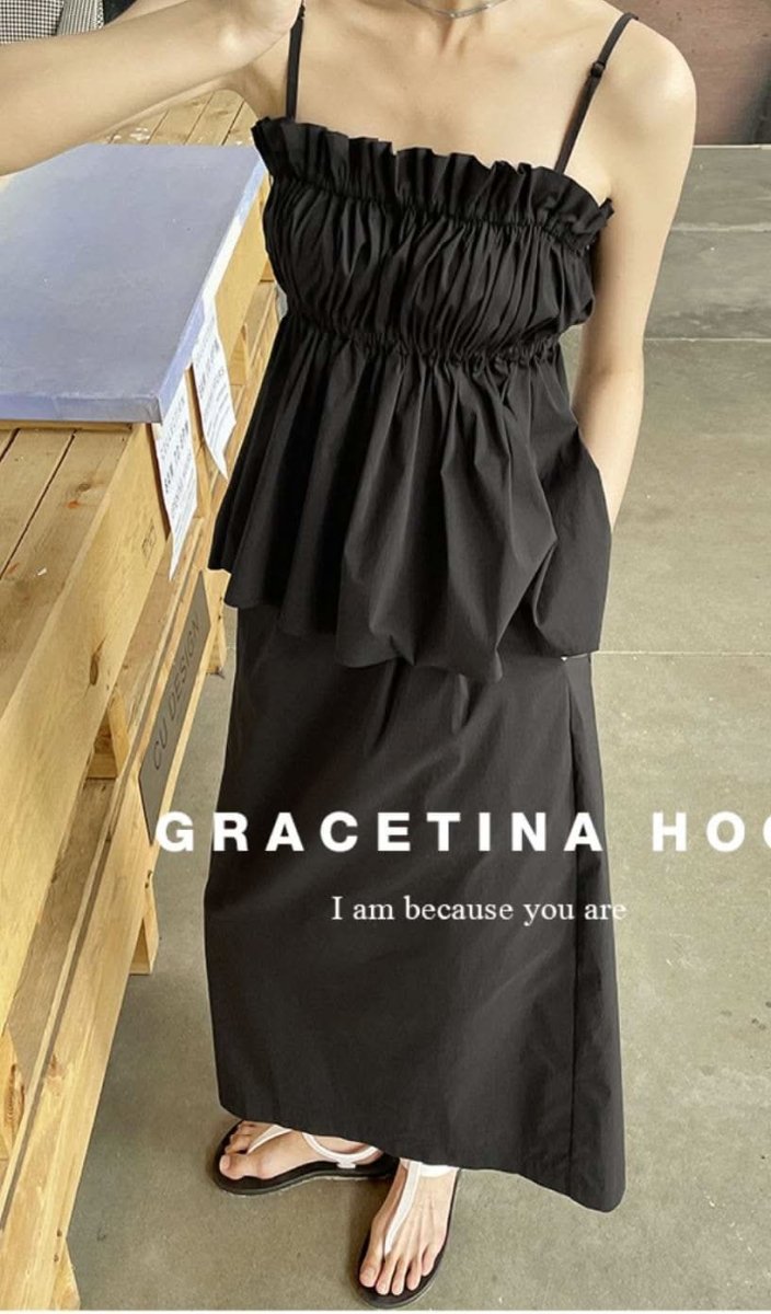 【動画あり】ギャザーキャミスカートセットアップ 2色展開 - select store mirror me【動画あり】ギャザーキャミスカートセットアップ 2色展開204228686mirror meselect store mirror me204228686ピンクS