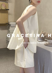 【動画あり】ラメノースリーブパンツセットアップ 2色展開 - select store mirror me【動画あり】ラメノースリーブパンツセットアップ 2色展開204749857mirror meselect store mirror me204749857ホワイトS