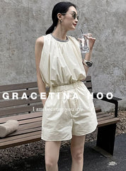 【動画あり】ラメノースリーブパンツセットアップ 2色展開 - select store mirror me【動画あり】ラメノースリーブパンツセットアップ 2色展開204749857mirror meselect store mirror me204749857ホワイトS