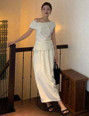 【動画あり】ワンショルダースカートセットアップ 2色展開 - select store mirror me【動画あり】ワンショルダースカートセットアップ 2色展開206558149mirror meselect store mirror me206558149ホワイトS