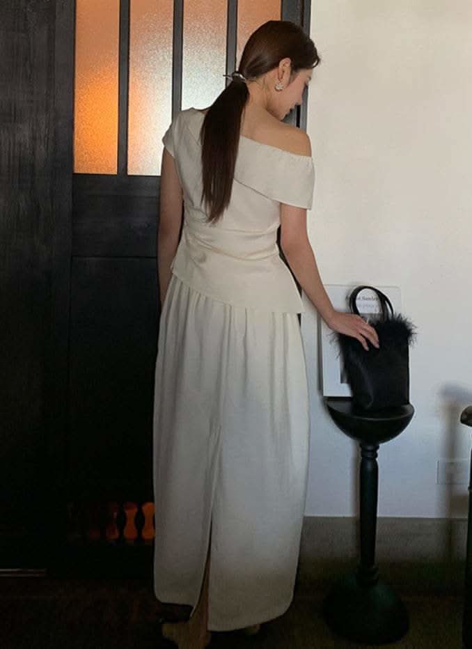 【動画あり】ワンショルダースカートセットアップ 2色展開 - select store mirror me【動画あり】ワンショルダースカートセットアップ 2色展開206558149mirror meselect store mirror me206558149ホワイトS