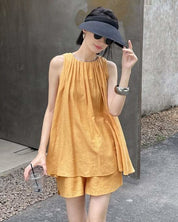 <インスタグラマー様ご愛用>タンクフロントプリーツパンツセットアップ 2色展開 - select store mirror me<インスタグラマー様ご愛用>タンクフロントプリーツパンツセットアップ 2色展開206846798mirror meselect store mirror me206846798オレンジS