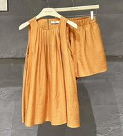 <インスタグラマー様ご愛用>タンクフロントプリーツパンツセットアップ 2色展開 - select store mirror me<インスタグラマー様ご愛用>タンクフロントプリーツパンツセットアップ 2色展開206846798mirror meselect store mirror me206846798オレンジS