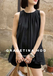 <インスタグラマー様ご愛用>タンクフロントプリーツパンツセットアップ 2色展開 - select store mirror me<インスタグラマー様ご愛用>タンクフロントプリーツパンツセットアップ 2色展開206846798mirror meselect store mirror me206846798オレンジS