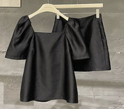 スクエアフロントパフスカートセットアップ 2色展開 - select store mirror meスクエアフロントパフスカートセットアップ 2色展開206848222mirror meselect store mirror me206848222ライトカーキS