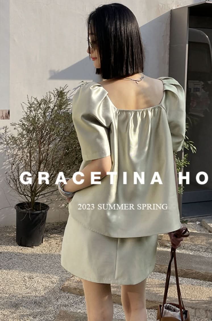 スクエアフロントパフスカートセットアップ 2色展開 - select store mirror meスクエアフロントパフスカートセットアップ 2色展開206848222mirror meselect store mirror me206848222ライトカーキS