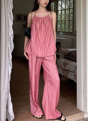 【動画あり】ストライプラインキャミセットアップ 2色展開 - select store mirror me【動画あり】ストライプラインキャミセットアップ 2色展開207088621mirror meselect store mirror me207088621ピンクS