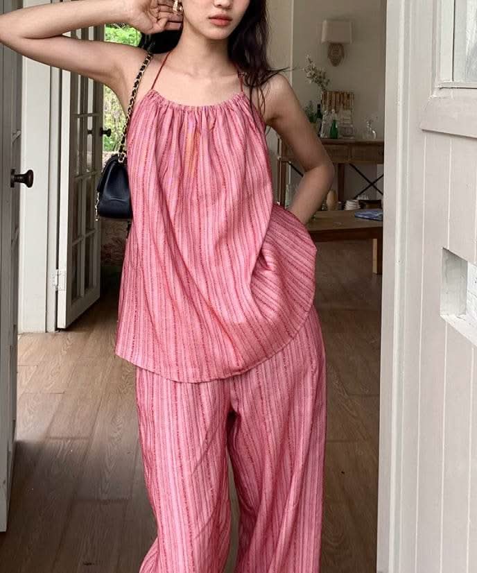 【動画あり】ストライプラインキャミセットアップ 2色展開 - select store mirror me【動画あり】ストライプラインキャミセットアップ 2色展開207088621mirror meselect store mirror me207088621ピンクS