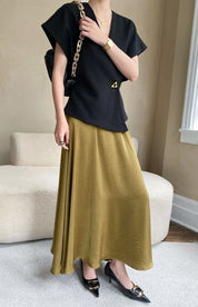 <インスタグラマー様ご愛用>動画あり】トライアングルポイントデザイントップス 2色展開 - select store mirror me<インスタグラマー様ご愛用>動画あり】トライアングルポイントデザイントップス 2色展開208700264mirror meselect store mirror me208700264ホワイトS