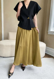 <インスタグラマー様ご愛用>動画あり】トライアングルポイントデザイントップス 2色展開 - select store mirror me<インスタグラマー様ご愛用>動画あり】トライアングルポイントデザイントップス 2色展開208700264mirror meselect store mirror me208700264ホワイトS