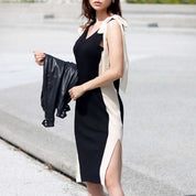 <インスタグラマー様ご愛用>【動画あり】バイカラーショルダーリボンスリットリブニットワンピース 2色展開 - select store mirror me<インスタグラマー様ご愛用>【動画あり】バイカラーショルダーリボンスリットリブニットワンピース 2色展開68654283mirror meselect store mirror me68654283ベージュ