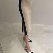 <インスタグラマー様ご愛用>【動画あり】バイカラーショルダーリボンスリットリブニットワンピース 2色展開 - select store mirror me<インスタグラマー様ご愛用>【動画あり】バイカラーショルダーリボンスリットリブニットワンピース 2色展開68654283mirror meselect store mirror me68654283ベージュ