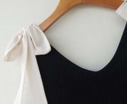 <インスタグラマー様ご愛用>【動画あり】バイカラーショルダーリボンスリットリブニットワンピース 2色展開 - select store mirror me<インスタグラマー様ご愛用>【動画あり】バイカラーショルダーリボンスリットリブニットワンピース 2色展開68654283mirror meselect store mirror me68654283ベージュ