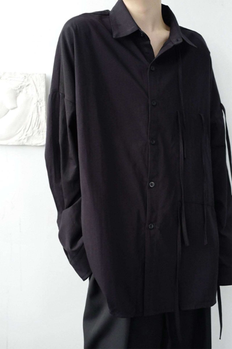 【サイズ展開豊富】アシンメトリーデザイン華奢リボンユニークシャツ 2色展開 - select store mirror me【サイズ展開豊富】アシンメトリーデザイン華奢リボンユニークシャツ 2色展開91329790mirror meselect store mirror me91329790ホワイト S