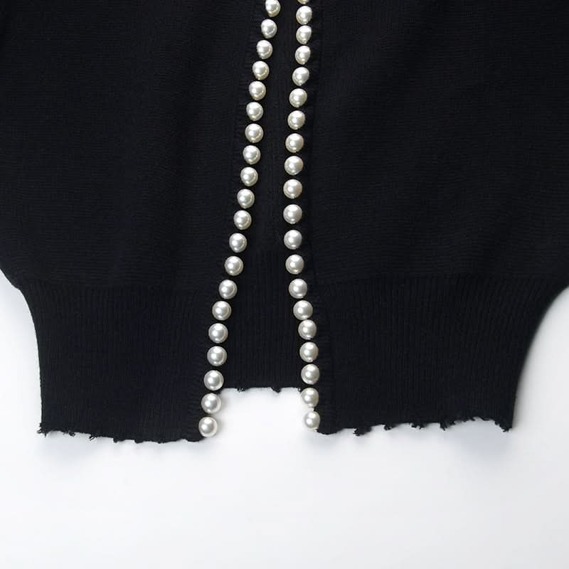 【動画あり】パールデザインニットカーディガン 2色展開 - select store mirror me【動画あり】パールデザインニットカーディガン 2色展開select store mirror meselect store mirror me250387599ホワイトS