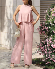 <一部即納在庫あり><ゆきのこ様ご愛用>【動画あり】とろみカラーホルターネックフレアロンパース 2色展開 yukinoko1111 - select store mirror me<一部即納在庫あり><ゆきのこ様ご愛用>【動画あり】とろみカラーホルターネックフレアロンパース 2色展開 yukinoko111158871695mirror meselect store mirror me58871695ピンクS