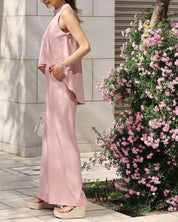 <一部即納在庫あり><ゆきのこ様ご愛用>【動画あり】とろみカラーホルターネックフレアロンパース 2色展開 yukinoko1111 - select store mirror me<一部即納在庫あり><ゆきのこ様ご愛用>【動画あり】とろみカラーホルターネックフレアロンパース 2色展開 yukinoko111158871695mirror meselect store mirror me58871695ピンクS