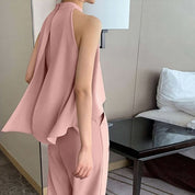 <一部即納在庫あり><ゆきのこ様ご愛用>【動画あり】とろみカラーホルターネックフレアロンパース 2色展開 yukinoko1111 - select store mirror me<一部即納在庫あり><ゆきのこ様ご愛用>【動画あり】とろみカラーホルターネックフレアロンパース 2色展開 yukinoko111158871695mirror meselect store mirror me58871695ピンクS