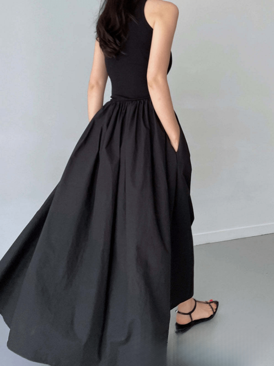 【2025春夏新作】バルーンシルエット タンクワンピース【2色展開】 - select store mirror me【2025春夏新作】バルーンシルエット タンクワンピース【2色展開】select store mirror meselect store mirror meブラックS