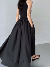 【2025春夏新作】バルーンシルエット タンクワンピース【2色展開】 - select store mirror me【2025春夏新作】バルーンシルエット タンクワンピース【2色展開】select store mirror meselect store mirror meブラックS