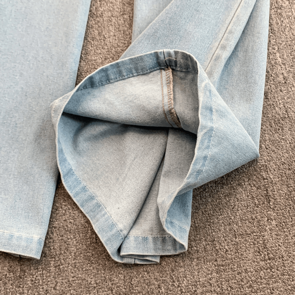 【2025春夏新作】デニムライク ホルターネックトップス&ワイドパンツセットアップ【2色展開】 - select store mirror me【2025春夏新作】デニムライク ホルターネックトップス&ワイドパンツセットアップ【2色展開】select store mirror meselect store mirror meライトブルーS