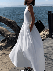 【2025春夏新作】バルーンシルエット タンクワンピース【2色展開】 - select store mirror me【2025春夏新作】バルーンシルエット タンクワンピース【2色展開】select store mirror meselect store mirror meホワイトS