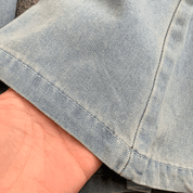 【2025春夏新作】デニムライク ホルターネックトップス&ワイドパンツセットアップ【2色展開】 - select store mirror me【2025春夏新作】デニムライク ホルターネックトップス&ワイドパンツセットアップ【2色展開】select store mirror meselect store mirror meライトブルーS