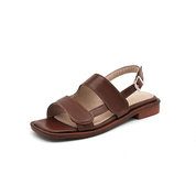 【2025春夏新作】ダブルベルトフラットサンダル 3色展開 - select store mirror me【2025春夏新作】ダブルベルトフラットサンダル 3色展開select store mirror meselect store mirror meベージュ35