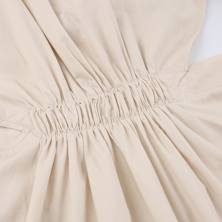 【2025春夏新作】カットアウトパフスリーブワンピース 4色展開 - select store mirror me【2025春夏新作】カットアウトパフスリーブワンピース 4色展開select store mirror meselect store mirror meオレンジS