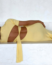 【2025春夏新作】背中開きリボン サマーニットワンピース【4色展開】 - select store mirror me【2025春夏新作】背中開きリボン サマーニットワンピース【4色展開】select store mirror meselect store mirror meホワイトS