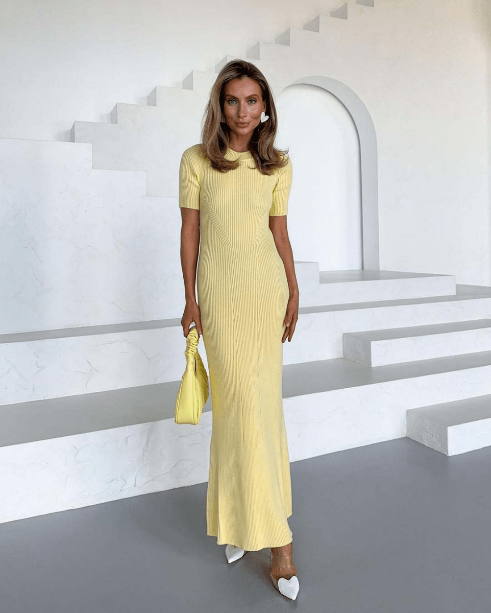 【2025春夏新作】背中開きリボン サマーニットワンピース【4色展開】 - select store mirror me【2025春夏新作】背中開きリボン サマーニットワンピース【4色展開】select store mirror meselect store mirror meイエローS